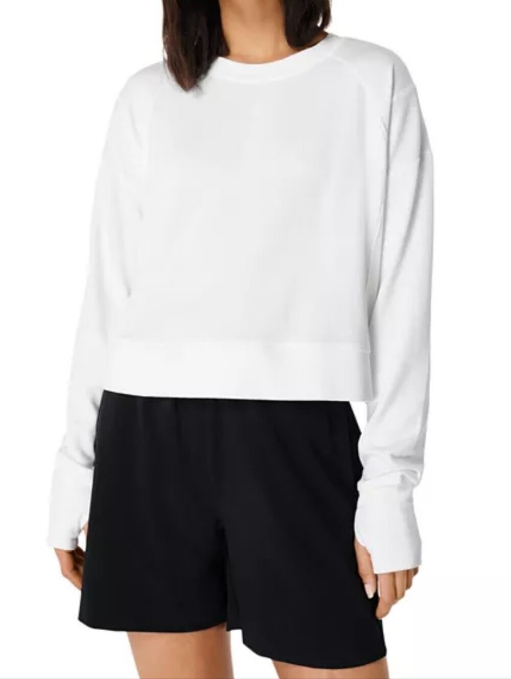 Sweaty Betty After Class Crop Sweatshirt